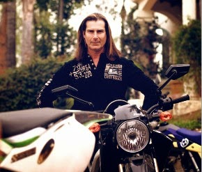 Fabio on Motorcycle