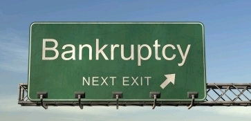 Bankruptcy sign