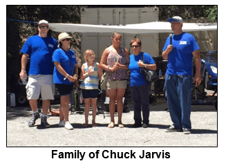 family of Chuck Jarvis