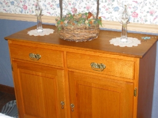 Some of Joe's excellent woodworking
