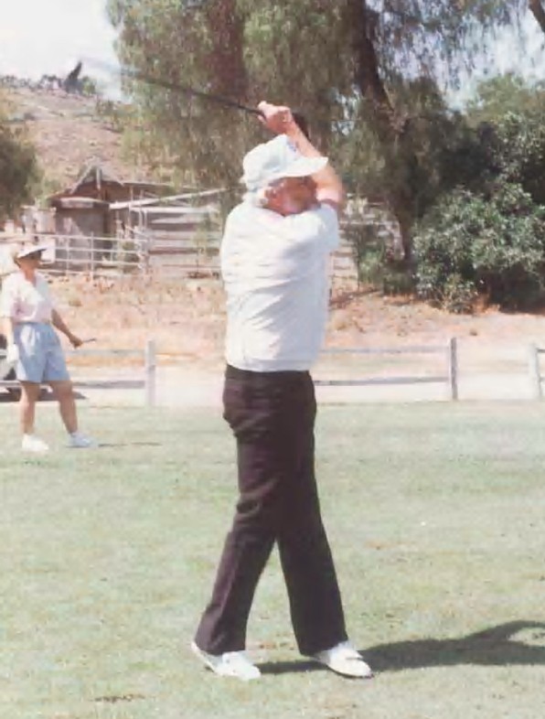 Keeran golfing