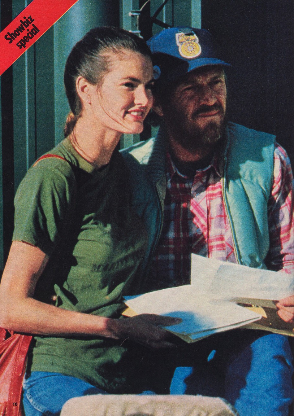 Barbara and Steve behind the scenes. (2)