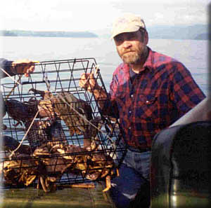 Vern's crab haul