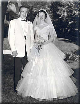 The Crable's wedding day.