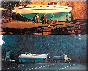 One of the yachts built by Mac