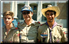 Tom and his sons, David and KT