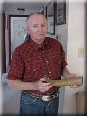 Tom and his father's foxhorn