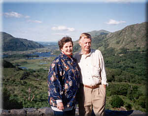 Terry and Rob at the Rings of Kerry, Ireland