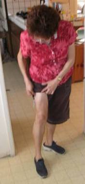 Powerful leg muscles