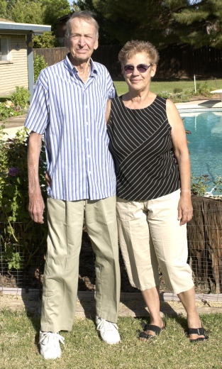 Lois and Marty at home in Gilbert, AZ, October, 2007